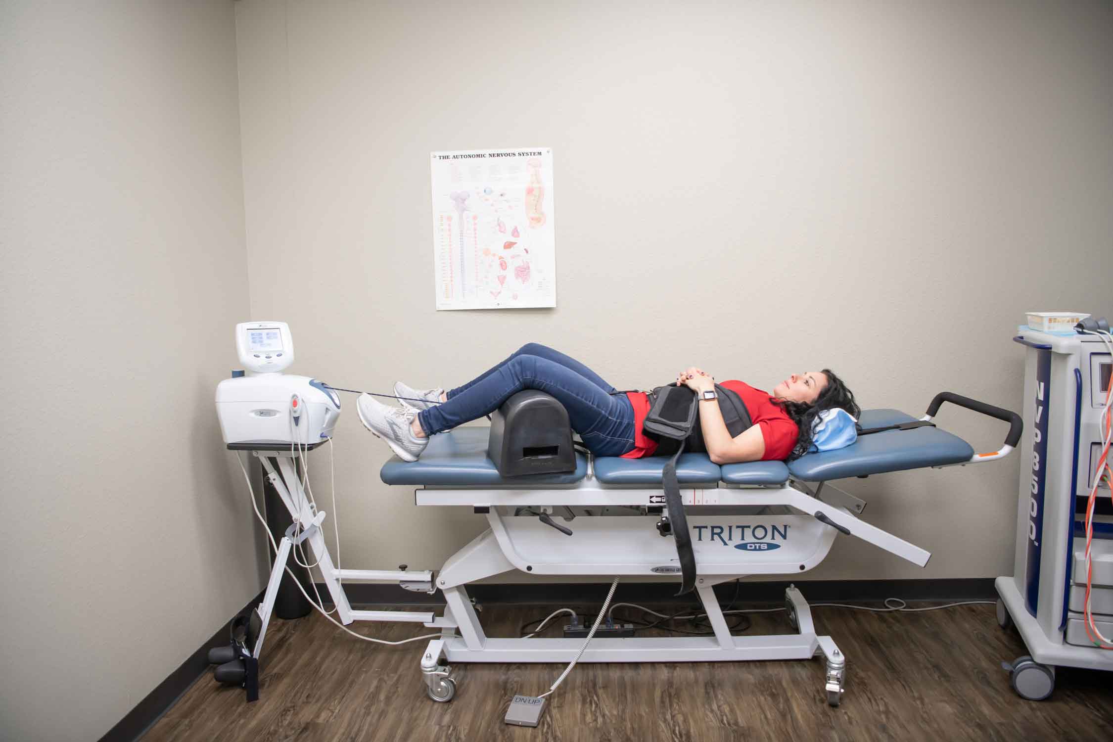 Non-surgical spinal decompression