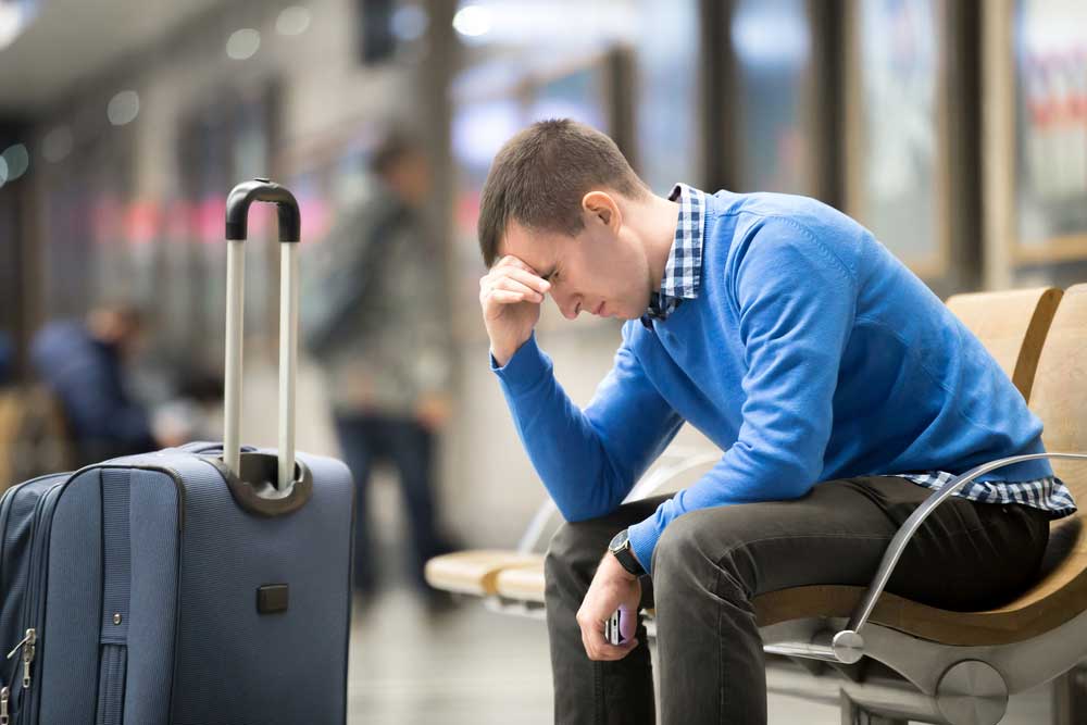 travelling with back pain